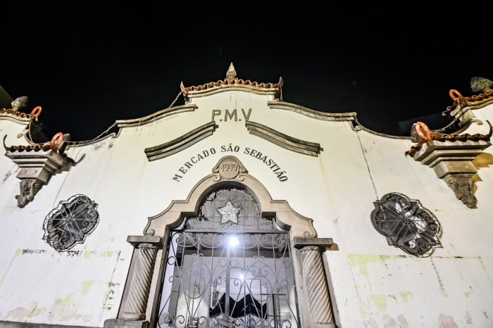 Mercado São Sebastião - Nova Iluminação