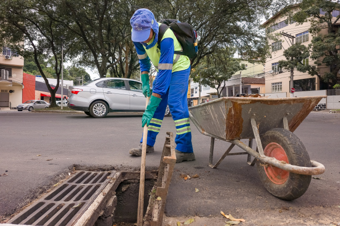 Ação de limpeza da Central de Serviços