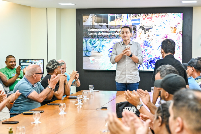 Solenidade de assinatura do termo de fomento do Carnaval