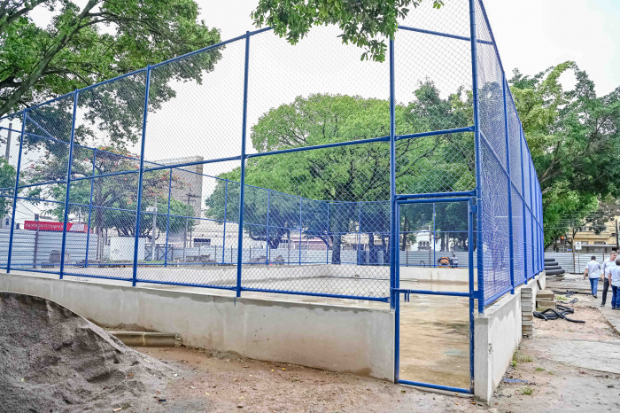 Visita às obras da Praça de Jucutuquara