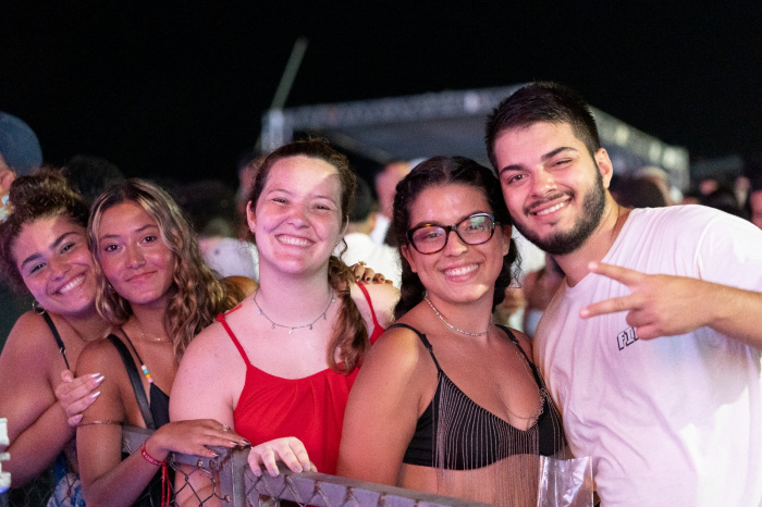 Público no pré-carnaval.