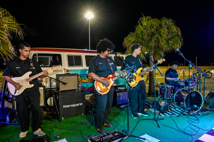 Inauguração da pista de skate da Praia de Camburi