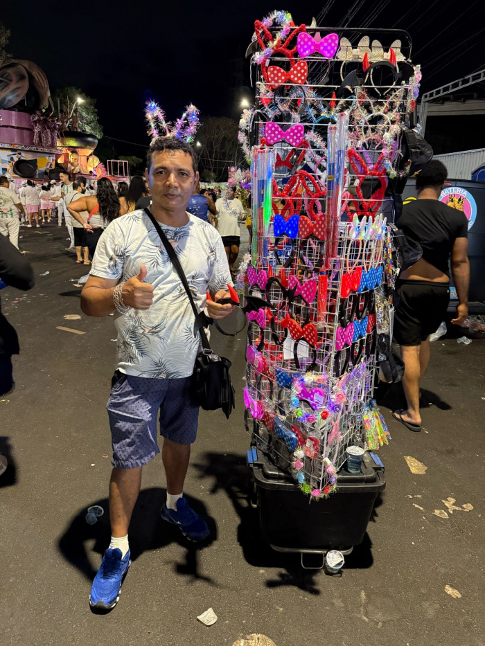 Fabiano Bezerra, pernambucano que mora em Vitória há cinco anos, destacou o sucesso de seus produtos