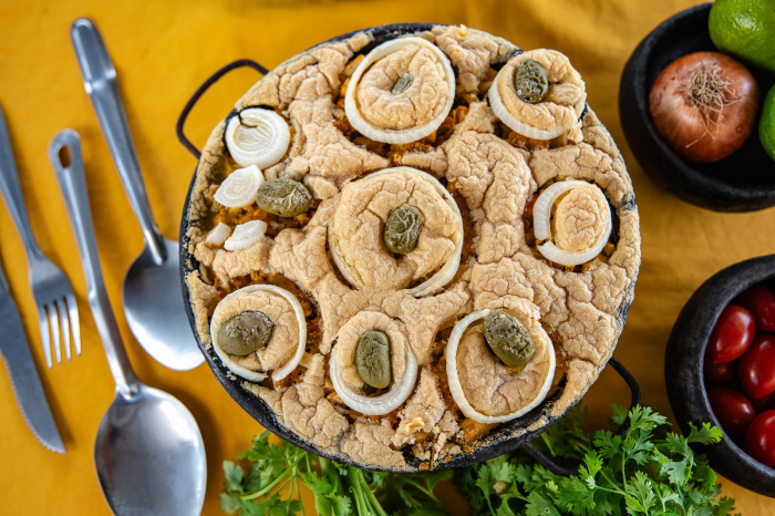 Torta Capixaba na Ilha das Caieiras
