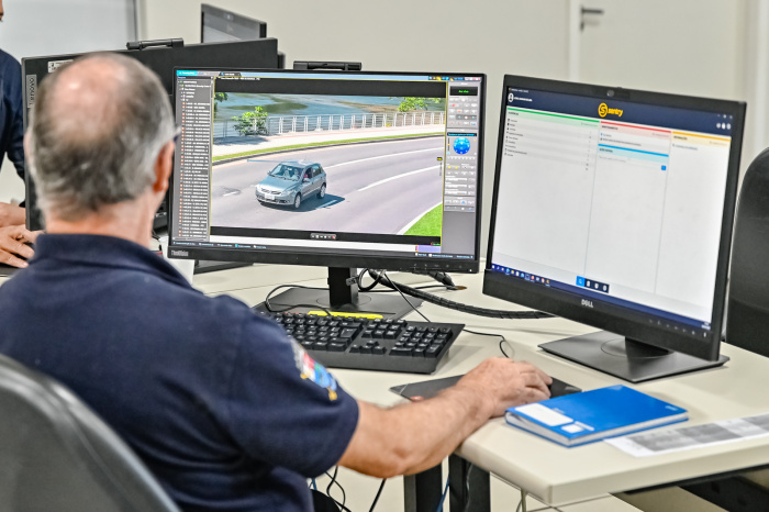 Videomonitoramento no CIOM - Centro Integrado de Operação e Monitoramento