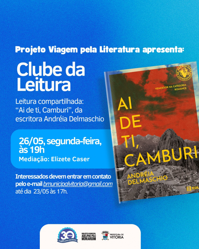 Clube acontece por meio da plataforma Google Meet.