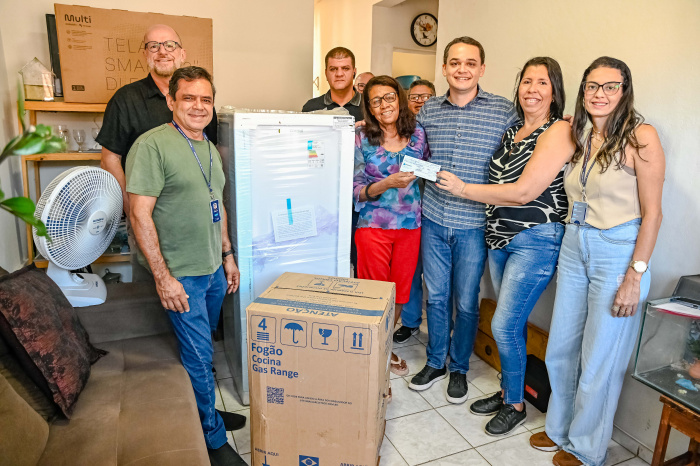 Entrega Bonus Moradia Rita de Cassia Pereira em Santo Antônio