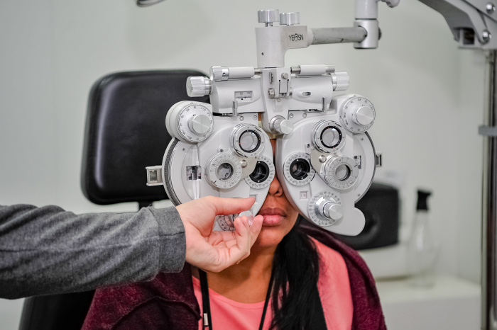 Unidade Móvel de Saúde - Atendimendo Oftalmológico