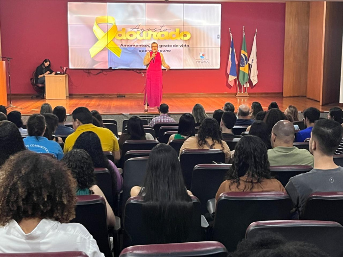 Saúde de Vitória promove Seminário Agosto Dourado