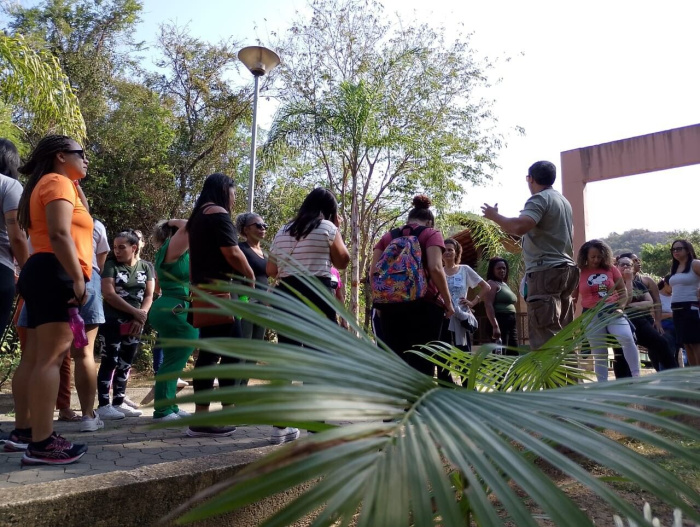 Mata Atlântica e paneleiras inspiram formação de professores no Parque Mulembá