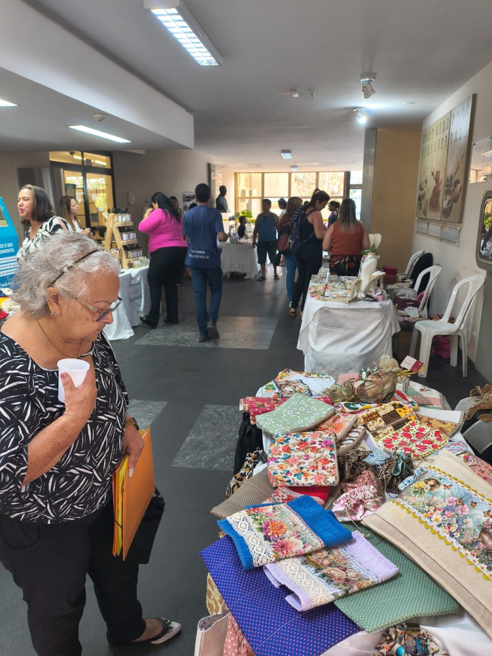 Feria de mulheres empreendedoras na Prefeitura de Vitória