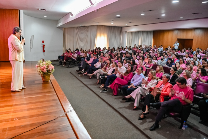 Outubro Rosa: Solenidade no auditório da PMV abre a Campanha em Vitória