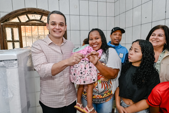 Entrega do Bônus Moradia no Bairro Santa Martha