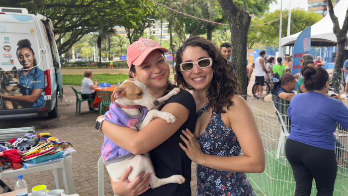 Inauguração do Pet Park na Praça dos Namorados