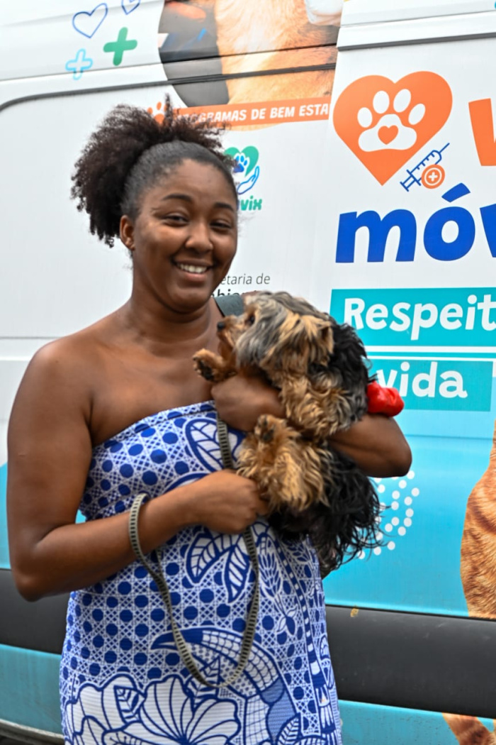 Vitória com Você na EMEF Zilda Andrade, no bairro da Penha