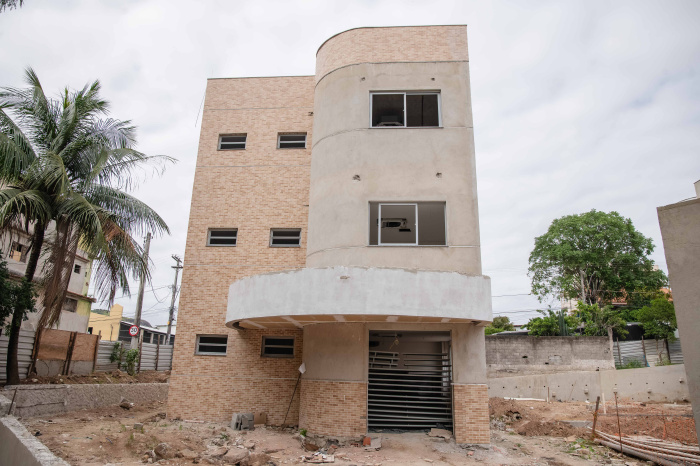 Visita às obras da Unidade de Saúde e Cras no Bairro Grande Vitória.