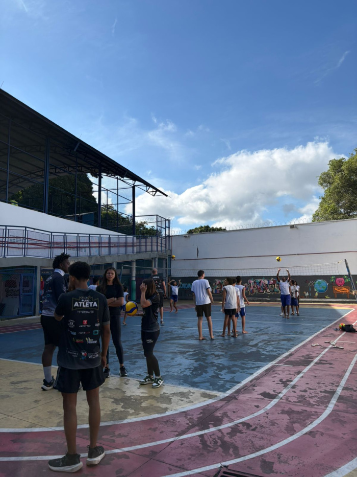Papo com Atleta promove momento de troca inspiradora entre estudantes e esportistas da capital