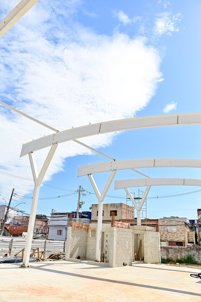 Visita Obras Praça Complexo Esporte Lazer Bairro Resistência