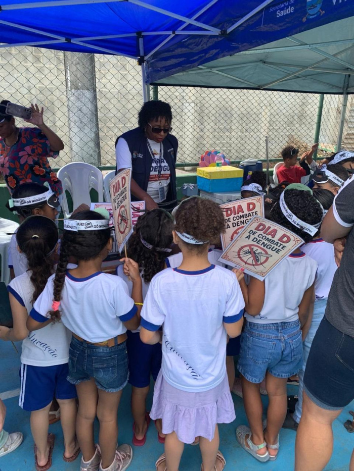 PMV realiza ação de combate à dengue no bairro Grande Vitória