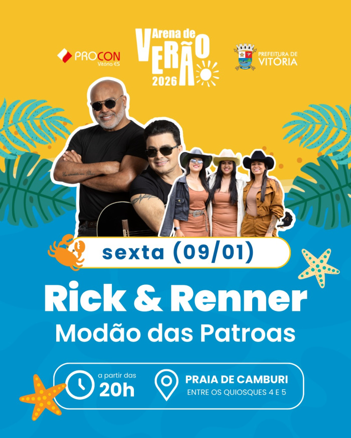 Modão das Patroas e Rick e Renner abrem programação do segundo final de semana