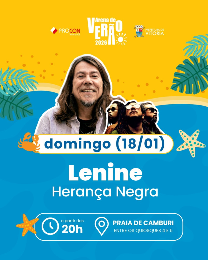 Arena de Verão 2026 dia 18 de janeiro