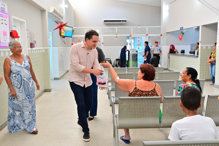 Visita a Unidade de Saúde de Goiabeiras