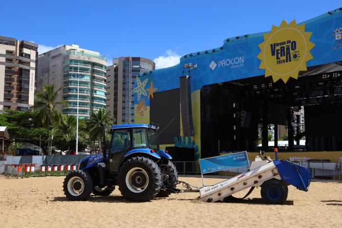 Limpeza na Arena de Verão 2026