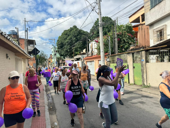 A atividade contou com a participação dos usuários das unidades de Andorinhas e de Consolação
