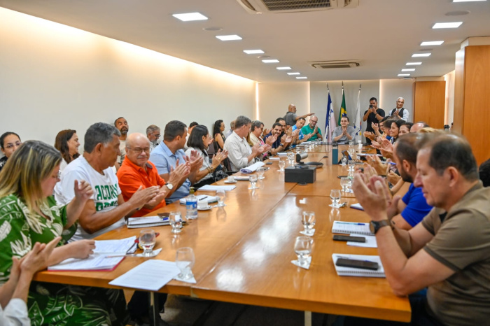 Reunião com lideranças das Regionais 8 e 9