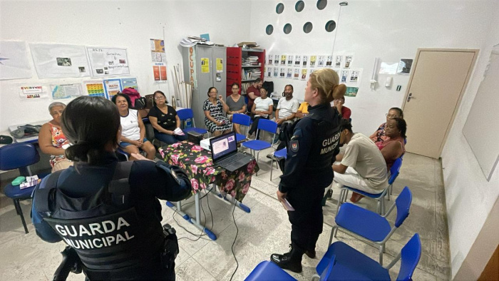 Vitória Delas”: Guarda de Vitória inicia projeto com alunos do EJA sobre combate à violência contra