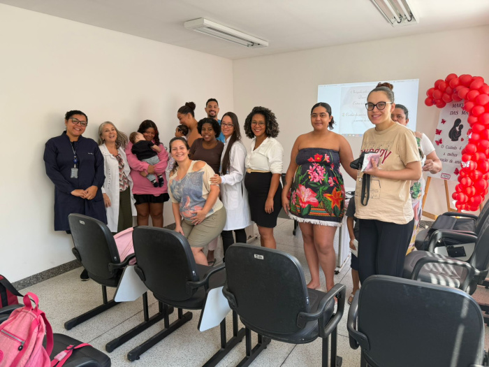 US Fonte Grande promove roda de conversa sobre saúde bucal para gestantes e puérperas