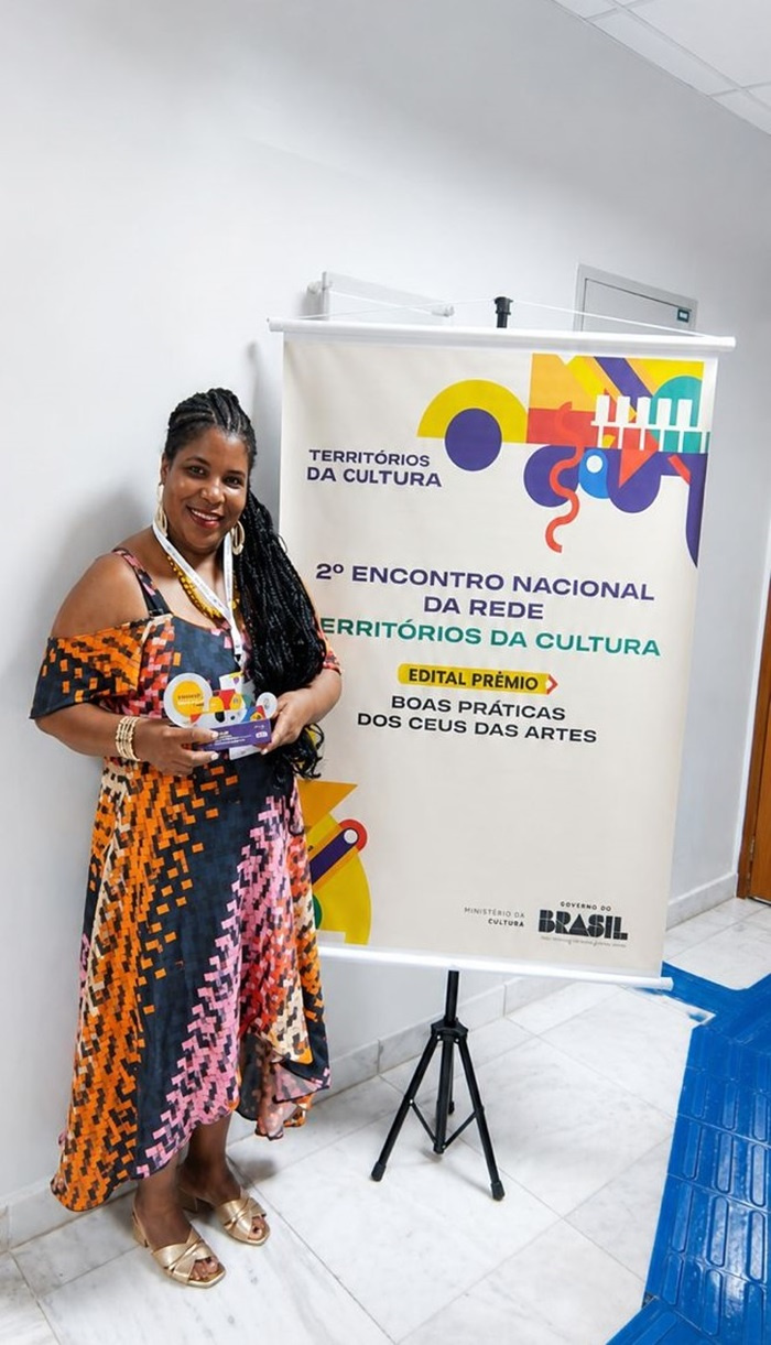 Jupiara representou o município de Vitória em Brasília DF.