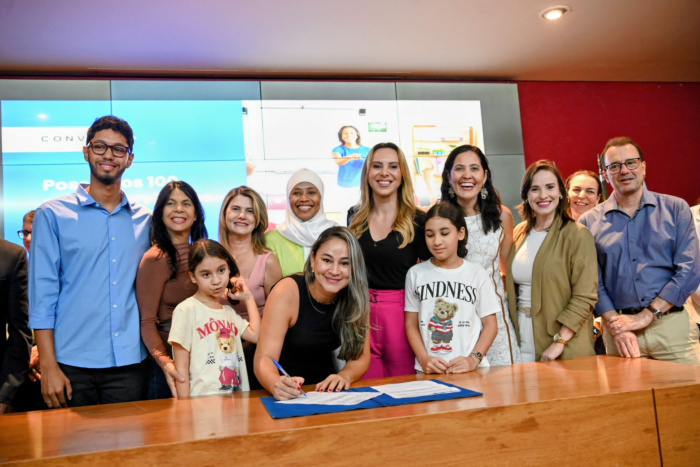 Posse dos novos 100 servidores da Educação