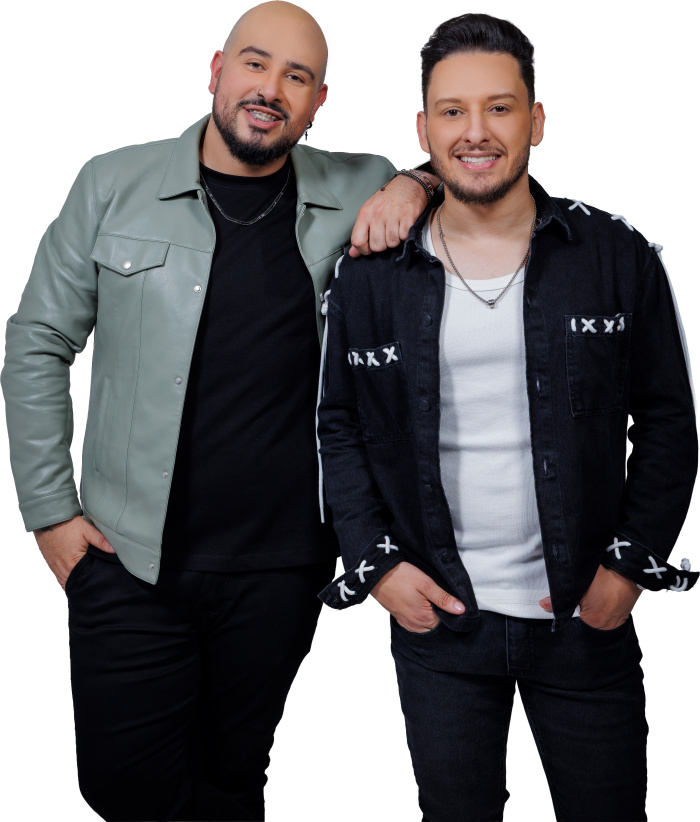 João Fellipe & Rafael se apresentam a partir das 20 horas de sábado (27).