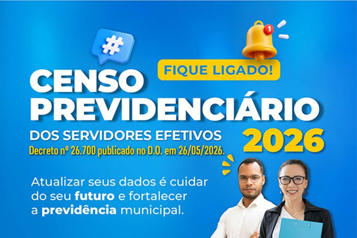 Censo Previdenciário PMV 2026