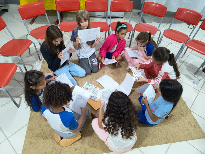 Intercâmbio da Emef ASFA com escola de Santa Teresa