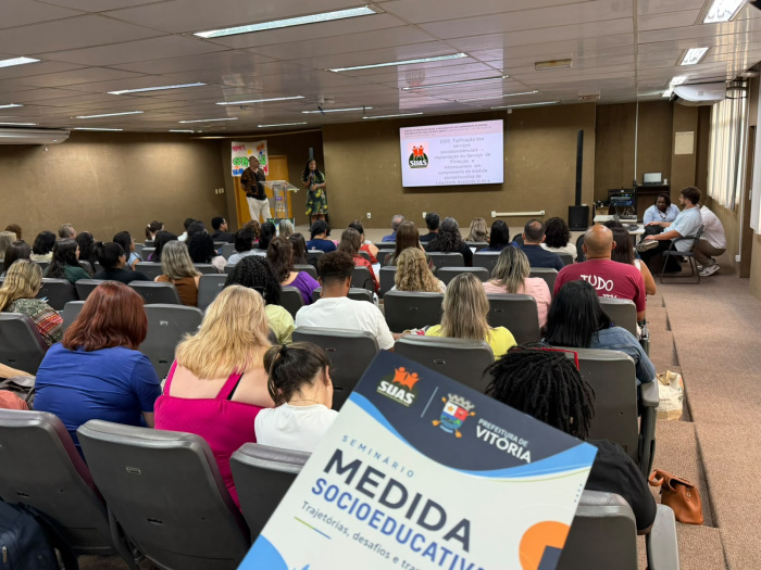 Seminário Trajetórias, desafios e transformações" realizado pela Semas
