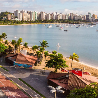 Vista da Baía de Vitória